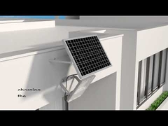 TK02 Yüksek Parlaklık 6500K Led Güneş Enerjisi Fırtına Işıkları 30w 60w 200w Bahçe