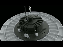 HB02 markası yeni yansıtıcı bilgisayar kapağı 100w 150w 200w 300w yüksek bay ışık UFO Endüstriyel LED Yüksek Bay Işık