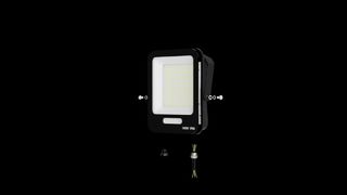 IK03-E2Alüminyum Alaşımlı AC LED Projektör, Yüksek Lümenli Markalı LED, IP65 Su Geçirmez, Kolay Kurulum