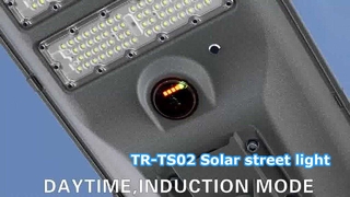 TR-TS02 Neden Hepsi Bir Arada Güneş Enerjili Sokak Lambasını Seçmelisiniz? Akıllı İndüksiyon, Uzun Ömürlü