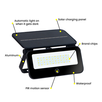 Solar Garden Light High Brightness Compact Design No Wiring Affordable Pricing Outdoor Decorative Lighting for Patios Gardens Walkways Landscape Use