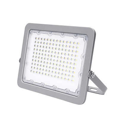 Good Heat Sinking Outdoor LED Flood Lights 110lm/W Ac 85-265v 120-277v CRI 80