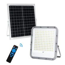 Aluminum Housing Solar Powered Flood Lights Luminous 160Lm/W 6V