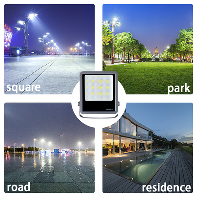 150W LED Flood Light Easy Installation Compact Space Saving Design Outdoor Floodlight Energy Efficient Bright Lighting for Gardens Patios Warehouses and More